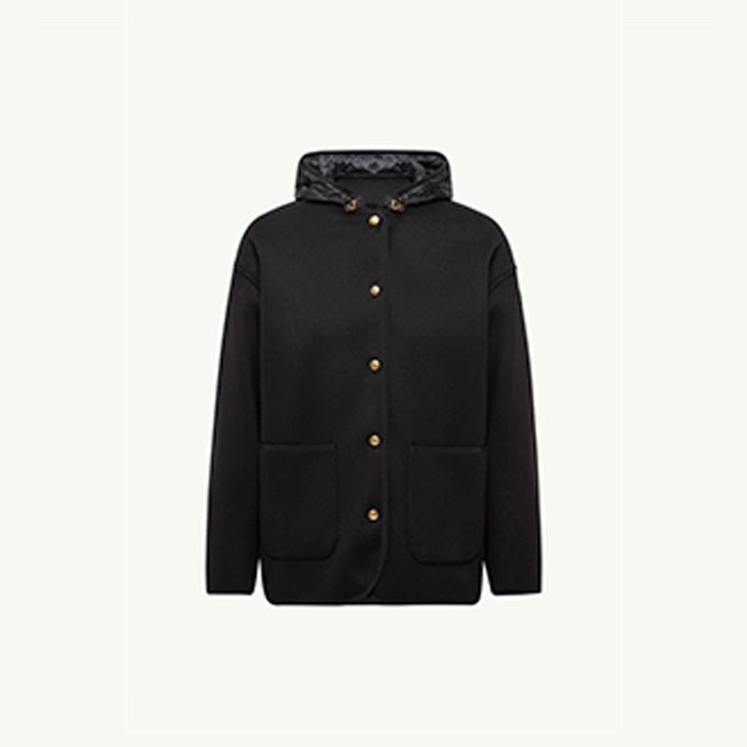 moncler reposse three-in-one hooded wool cashmere jacket